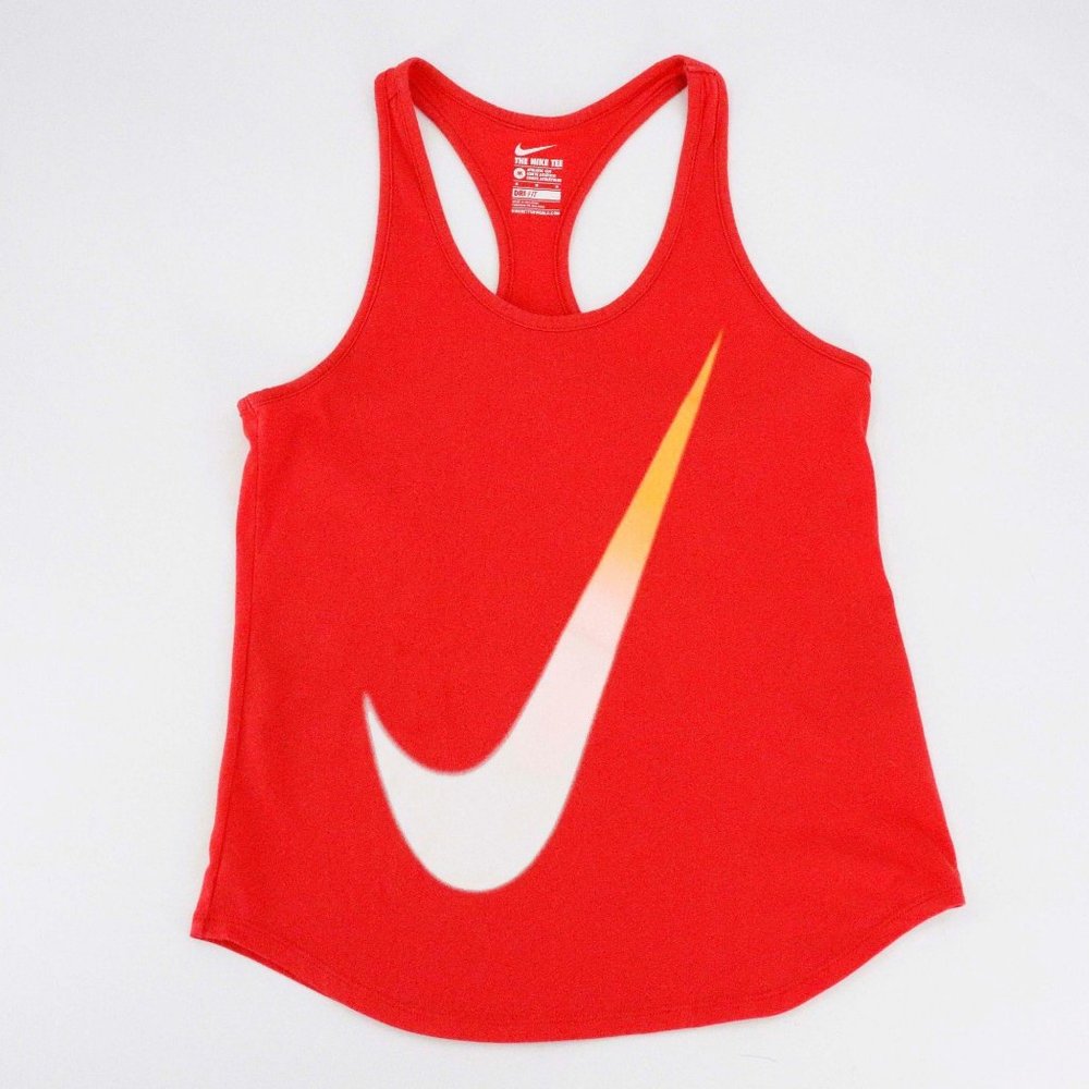 Nike Dri-Fit Athletic Cut Orange Razorback Tee